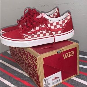 (Checkered)Chilli Peppers Vans(6Y)